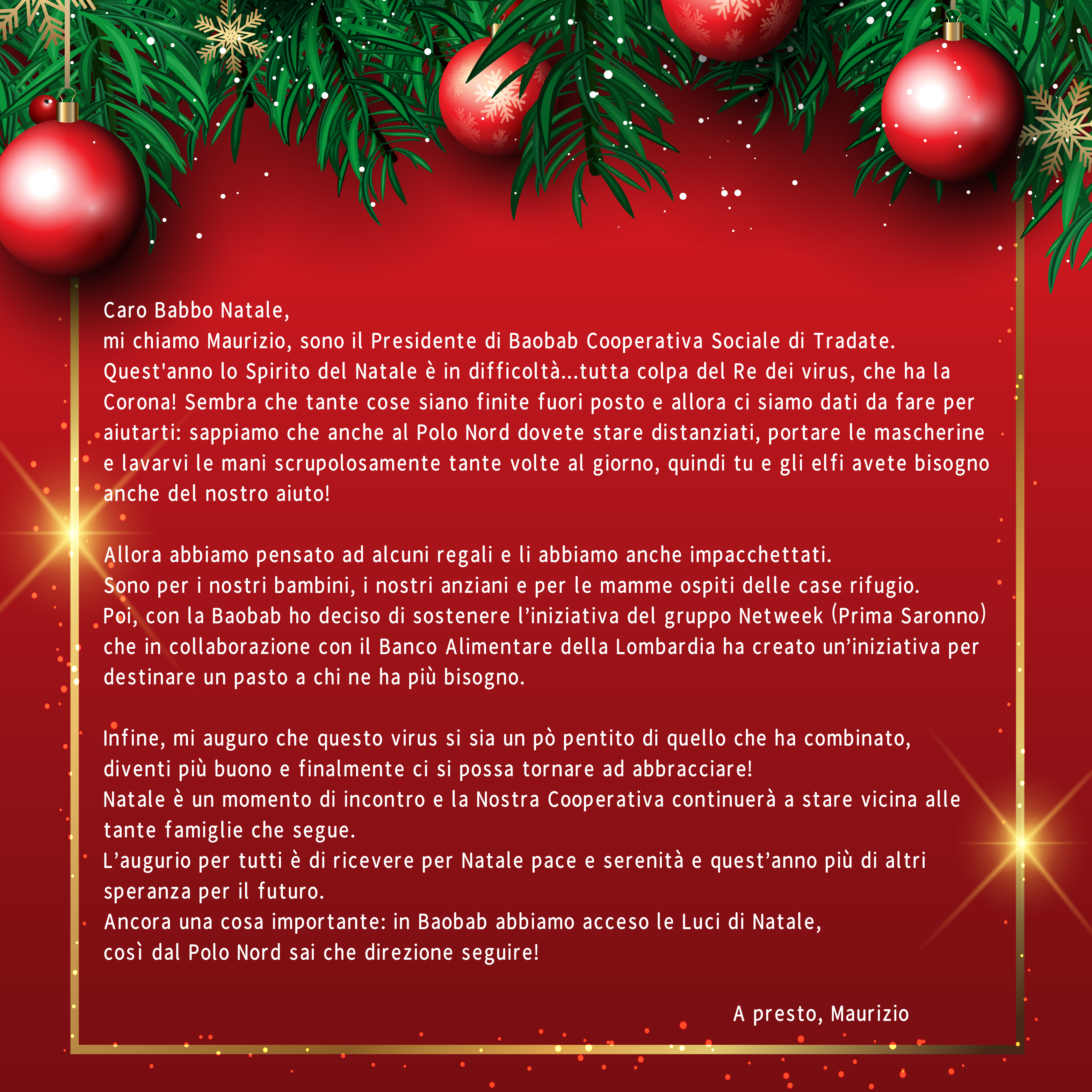 Letterina a Babbo Natale
