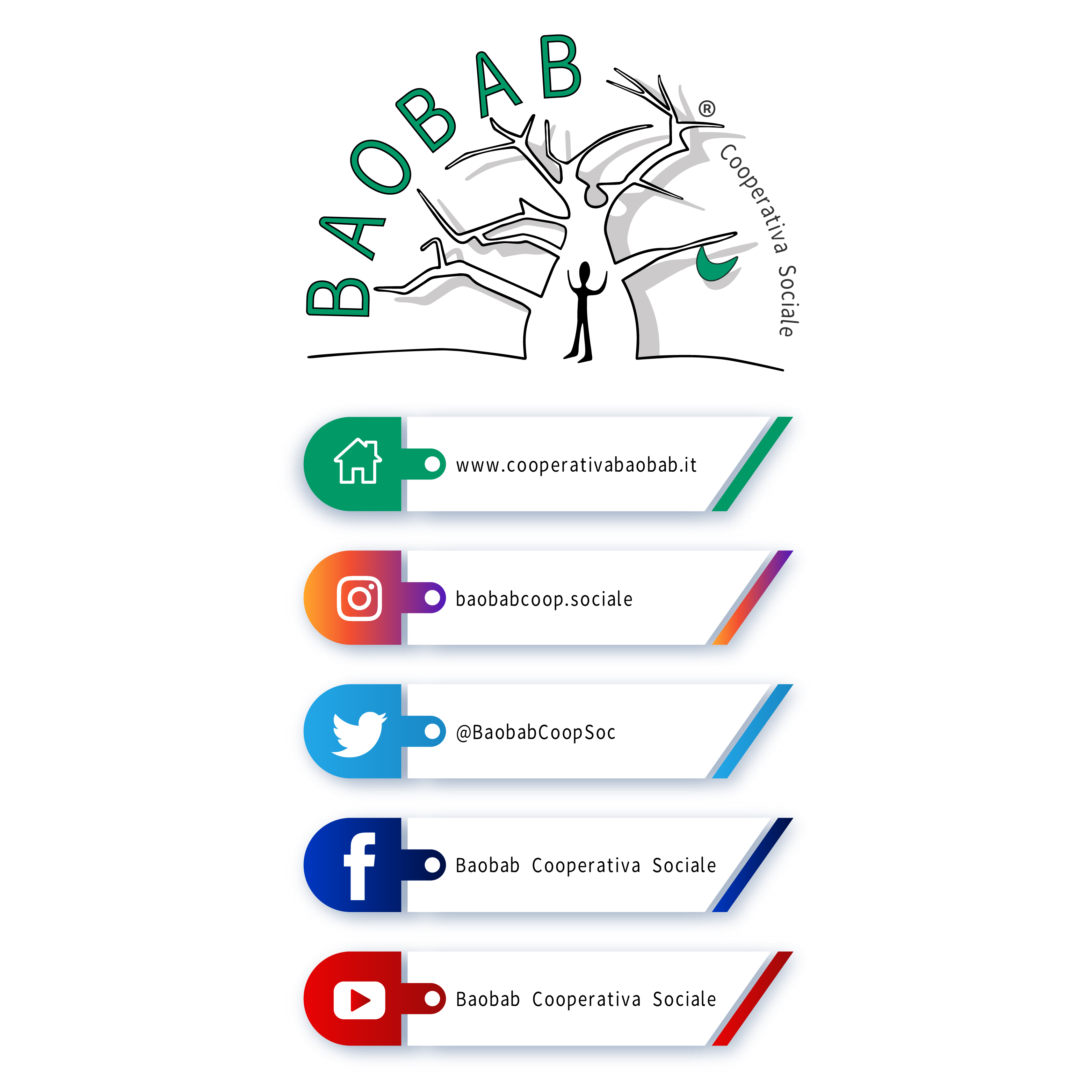 indirizzi social