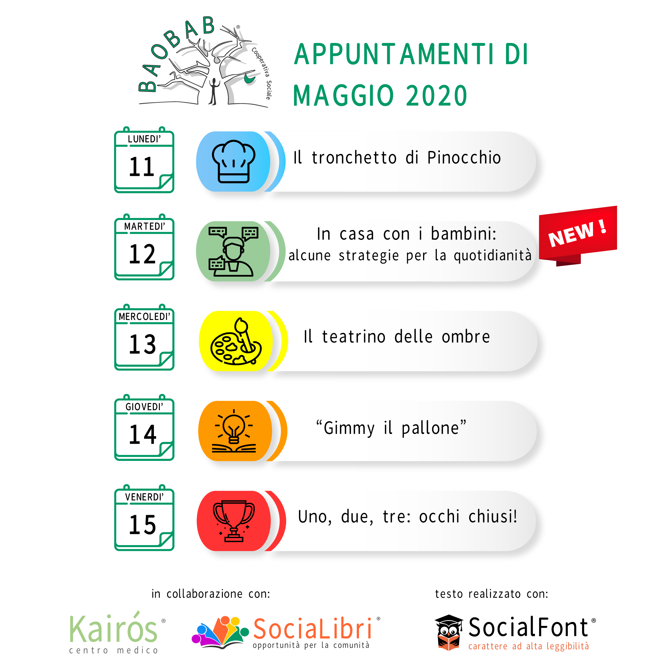 settimana 11 maggio
