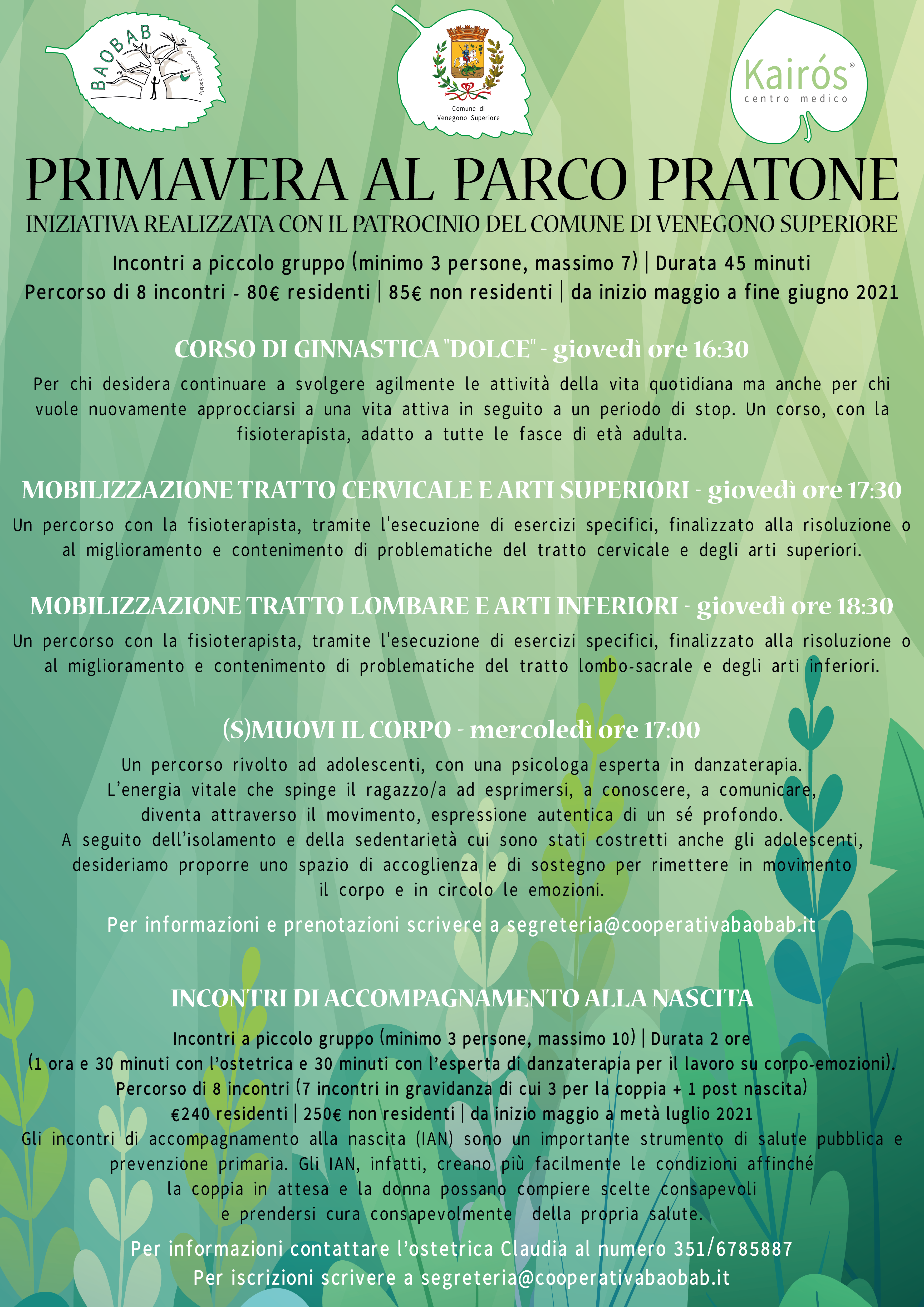 Primavera al Parco Pratone di Venegono Superiore