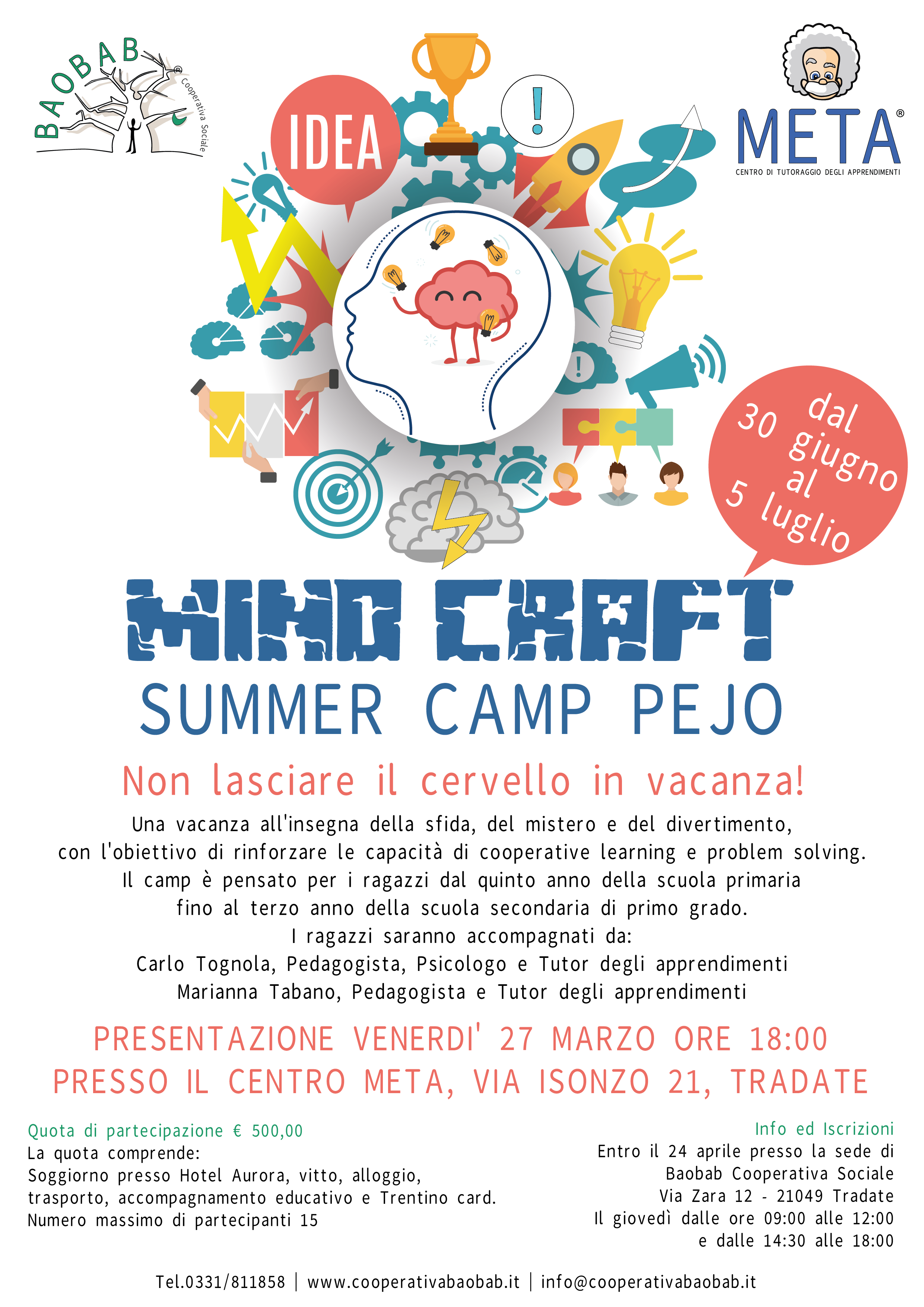 Summer Camp Pejo 2020