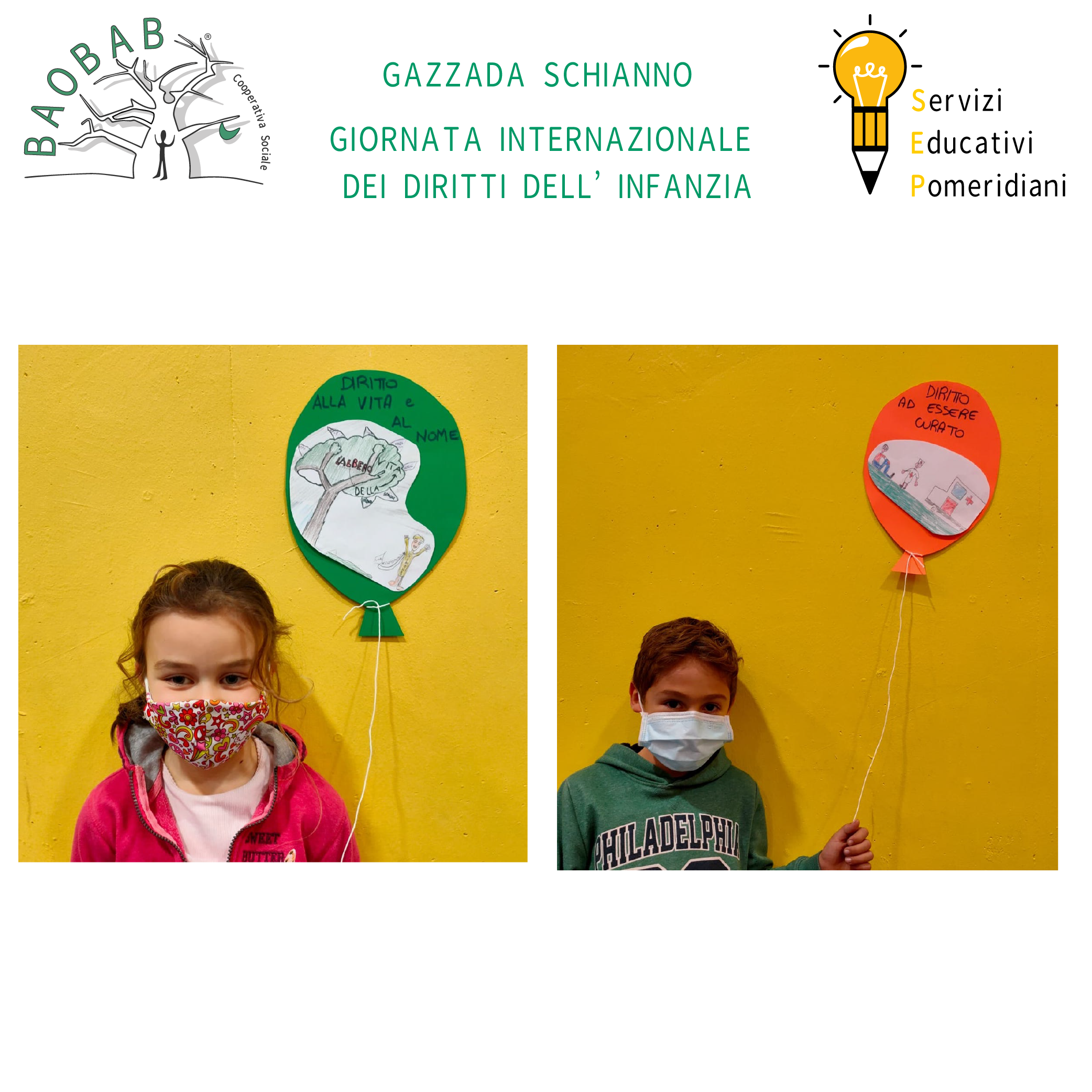Giornata internazionale per i diritti dell' infanzia