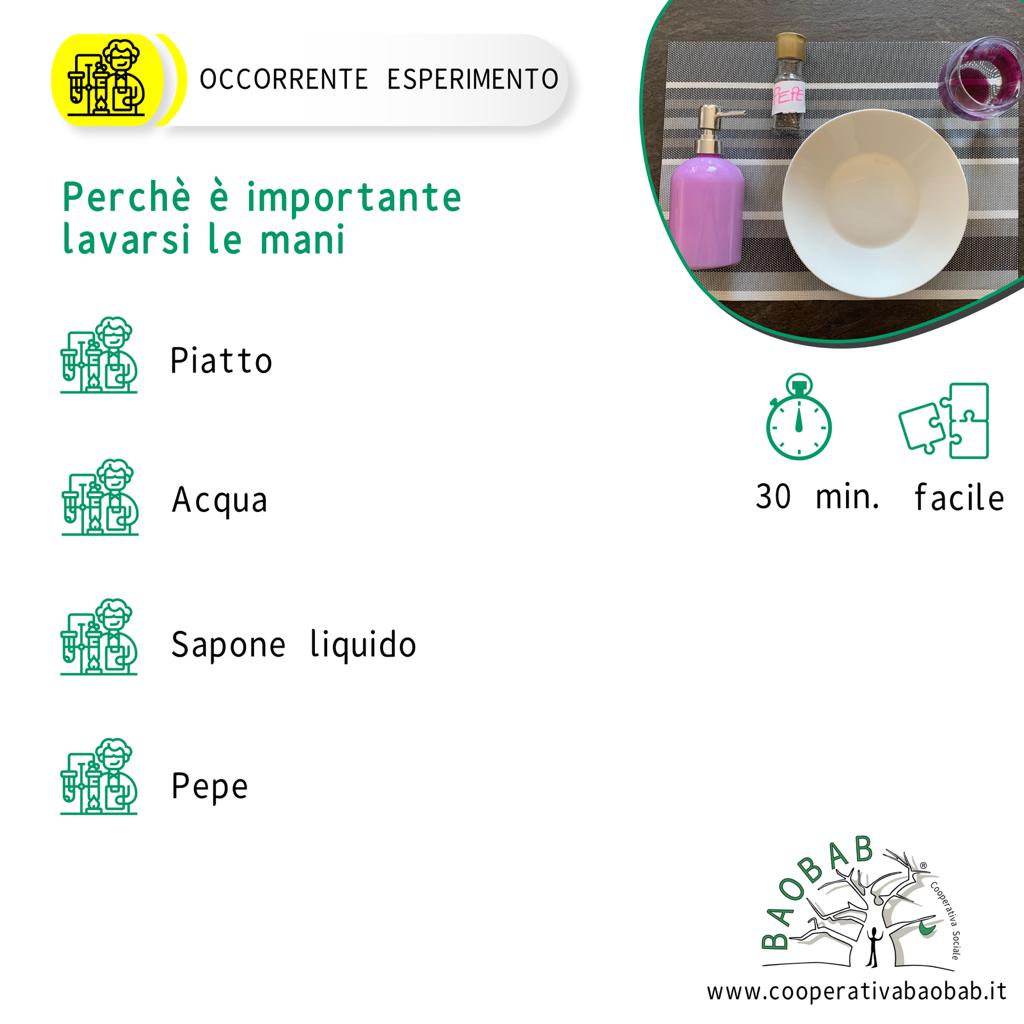 occorrente esperimento