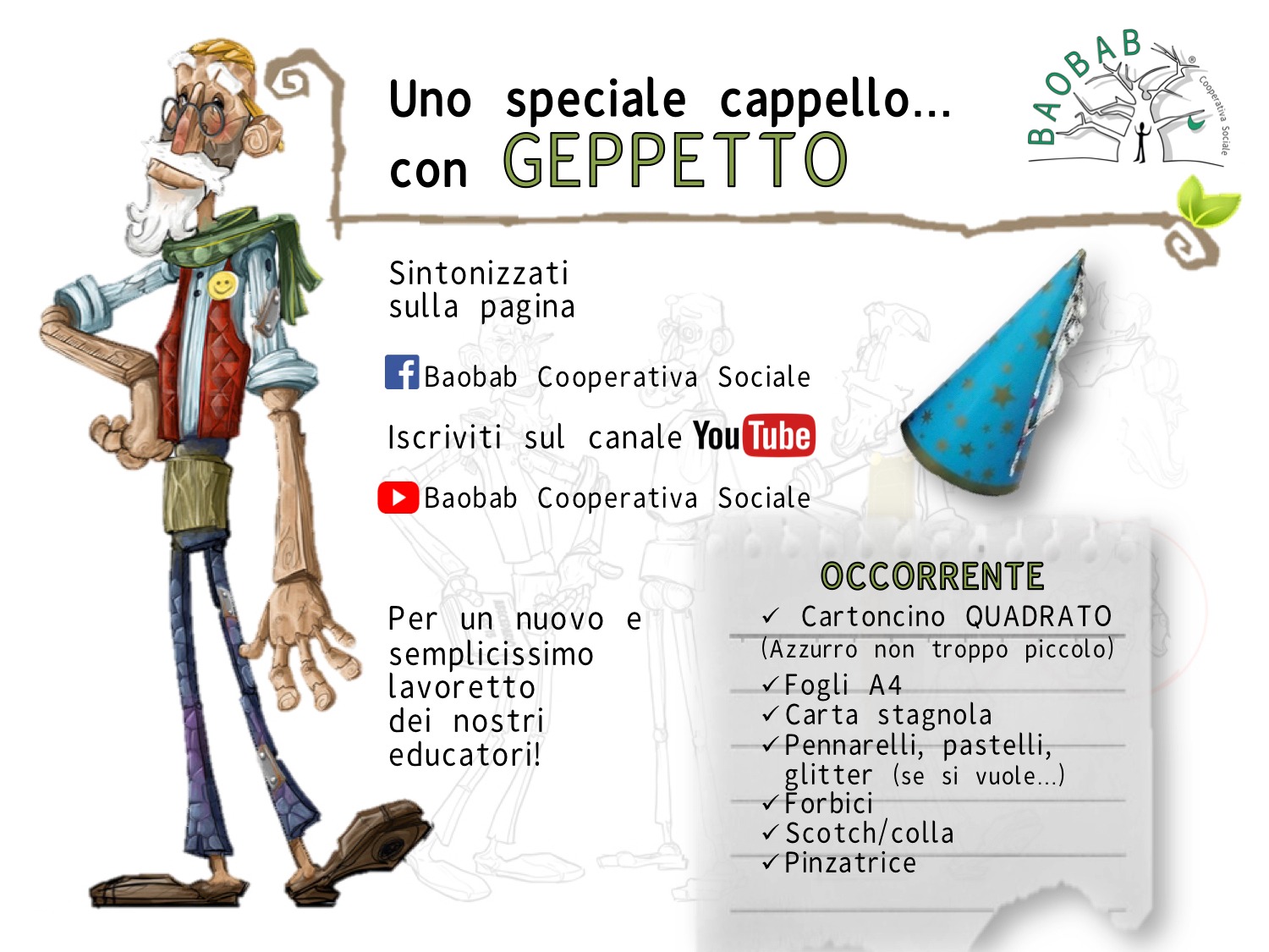 cappello fata turchina