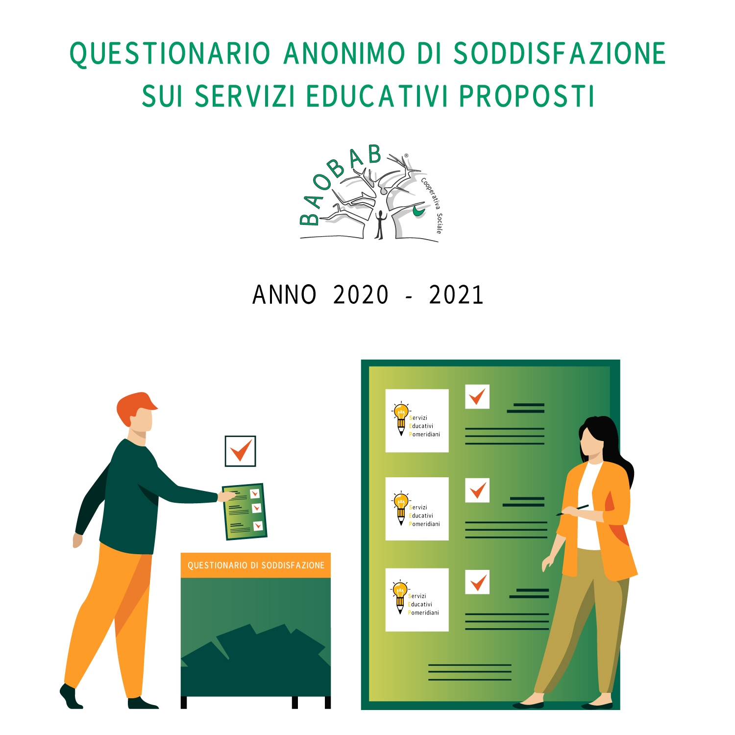 QUESTIONARIO SULLA SODDISFAZIONE DEI SERVIZI