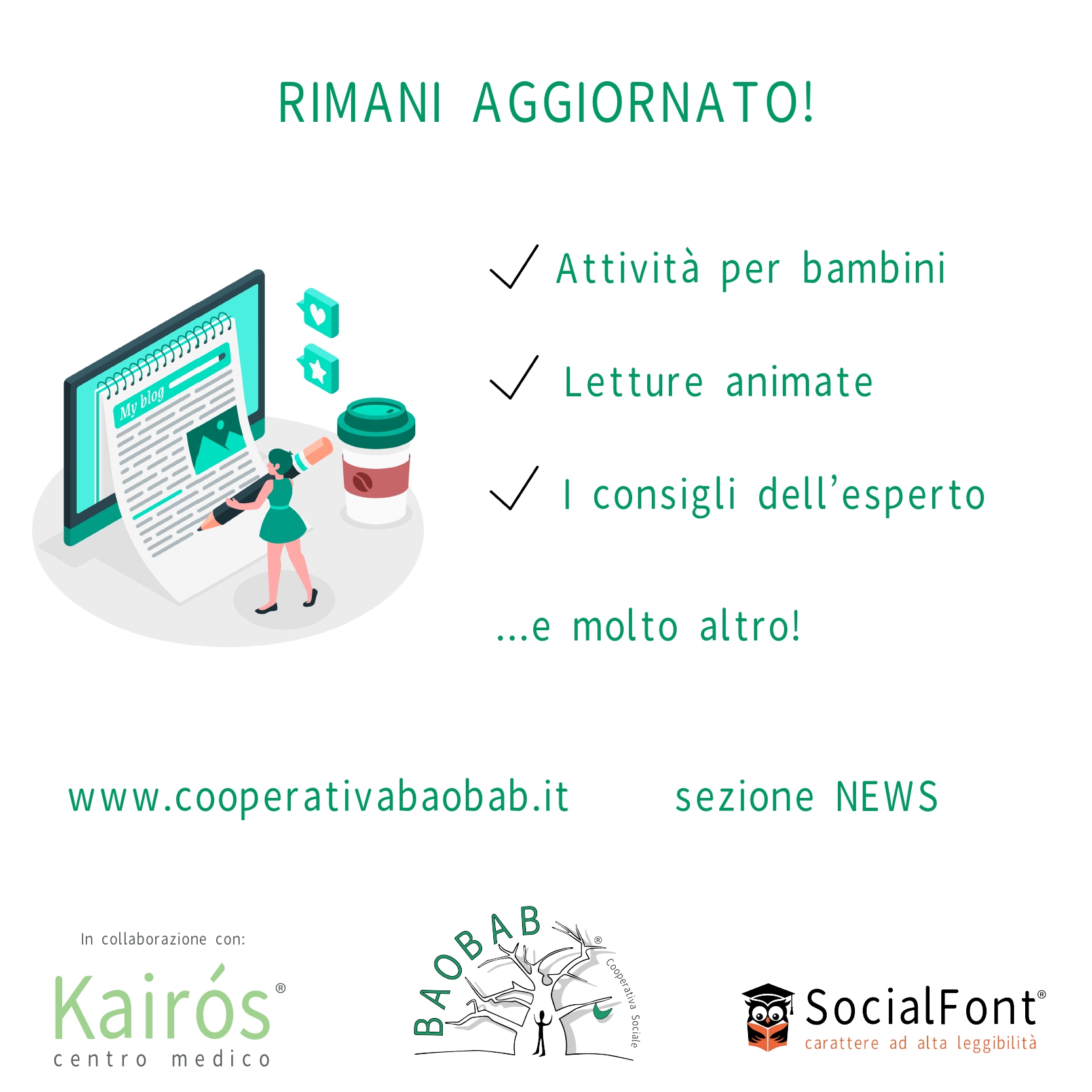 rimani aggiornato